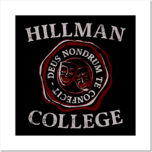 Hillman College 1881 Posters and Art